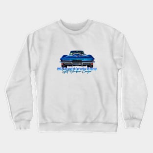 1963 Chevrolet Corvette Stingray Split Window Coupe Crewneck Sweatshirt